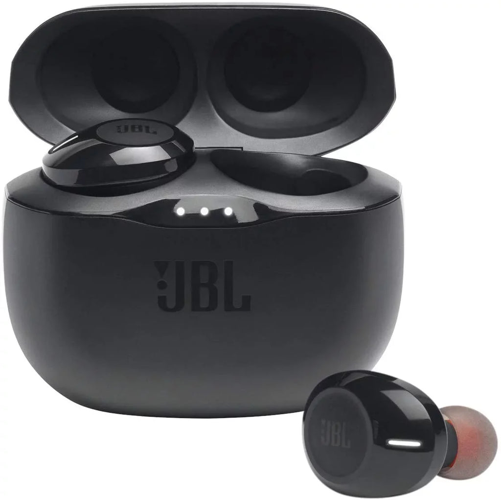 Restored JBL 125TWSizeBLKAM 125tws True Wireless In-ear Headset, Black (Refurbished)