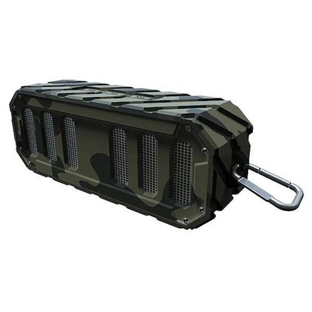 Tunes2Go  Rugged Rocker Waterproof Bluetooth Sizepeaker, Beach Camouflage