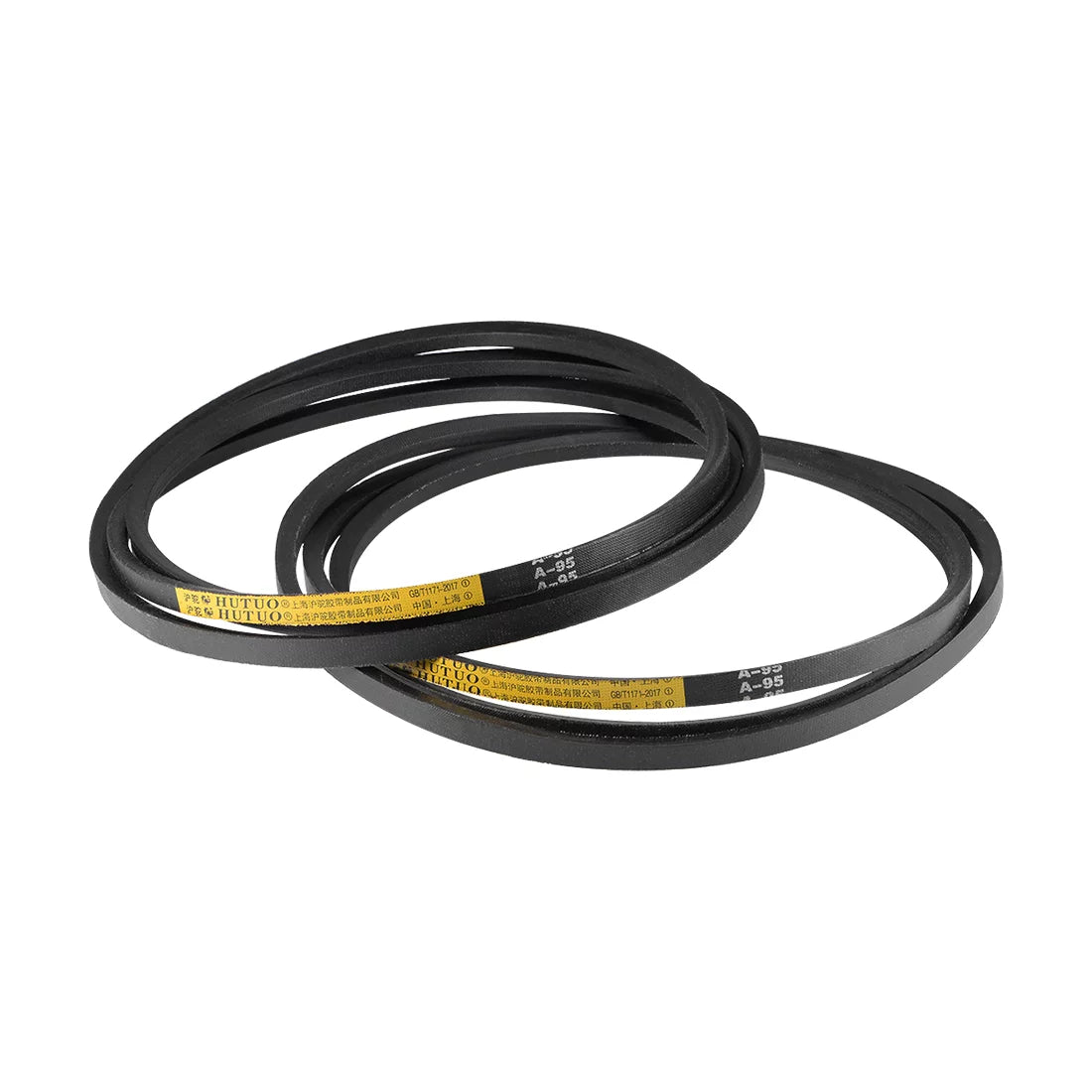 A95 V-Belts 95" Mid-Perimeter, A-Sizeection Rubber Drive Belt 2pcs