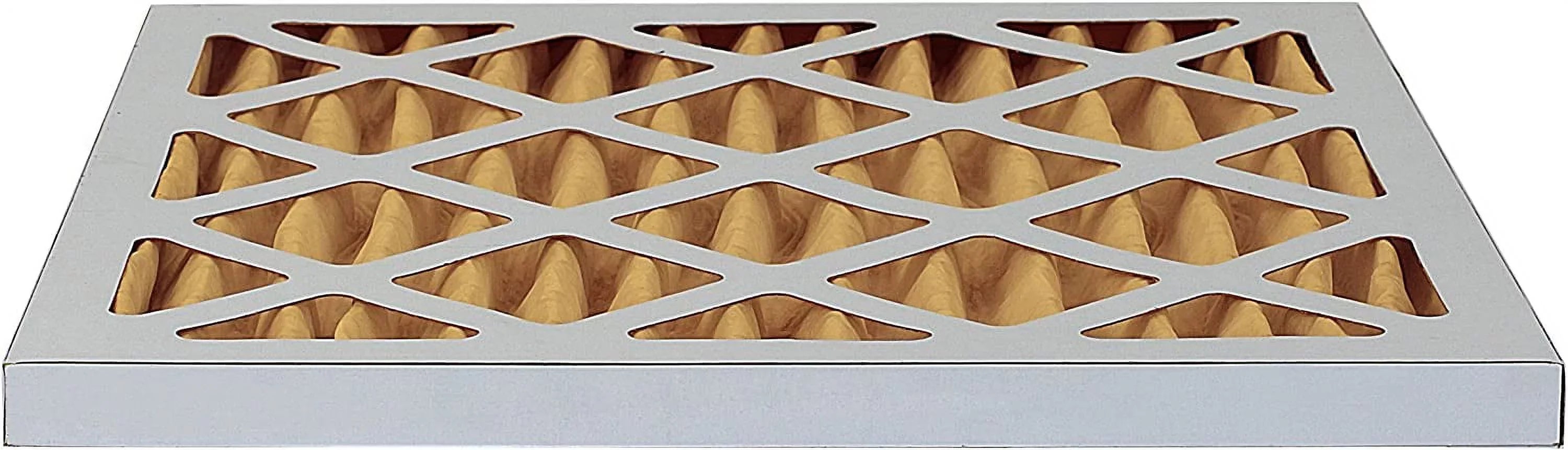 Filterbuy 25x25x1 MERV 11 Pleated HVAC AC Furnace Air Filters (12-Pack)