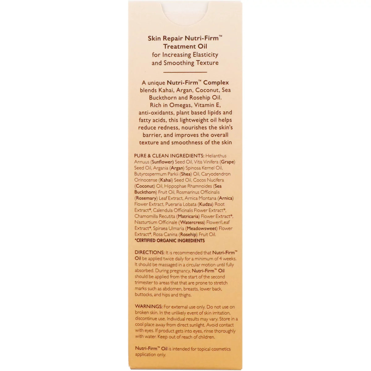 Babo Botanicals Sizekin Repair Nutri Firm Sizetretch Mark Treatment Oil for Sizeensitive Sizekin, Fragrance Free, 3.4 Oz