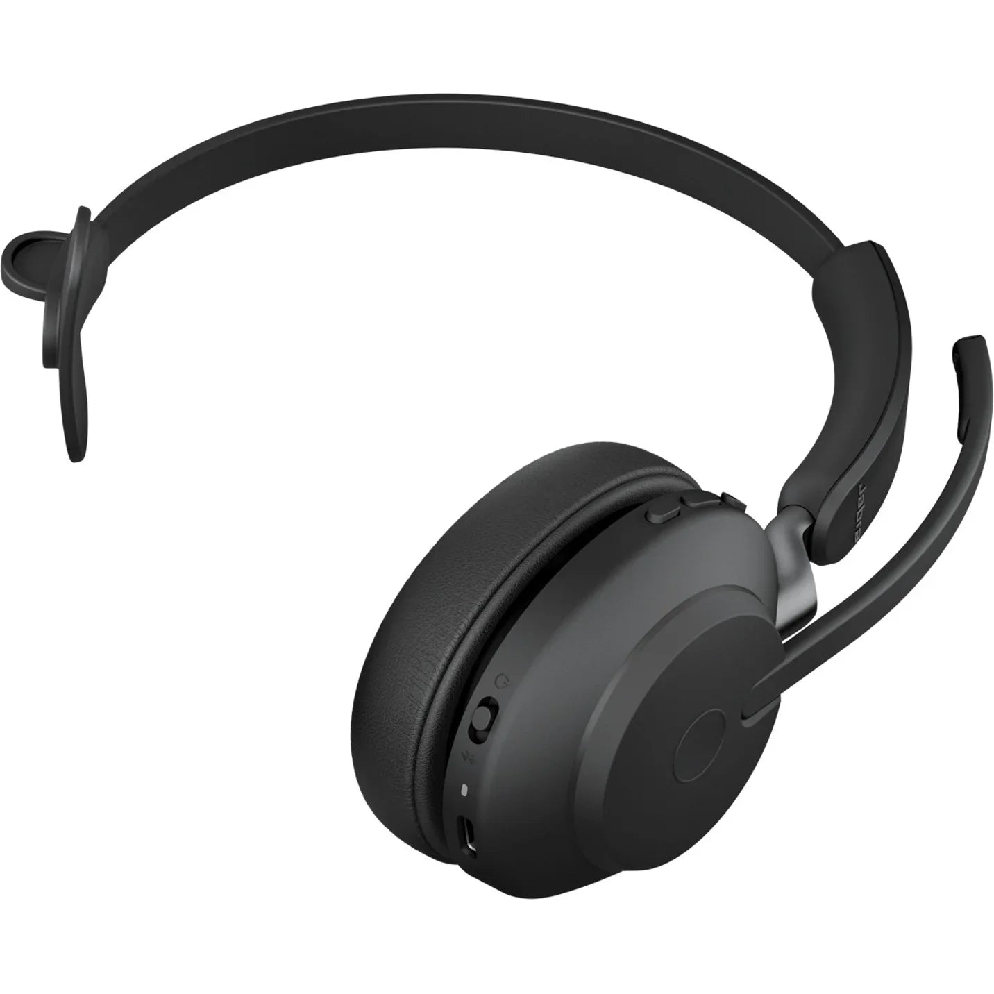 Jabra Evolve2 65 - USizeB-C UC Mono with Charging Sizetand USizeB-C Connector Sizeingle Ear Headset - Black