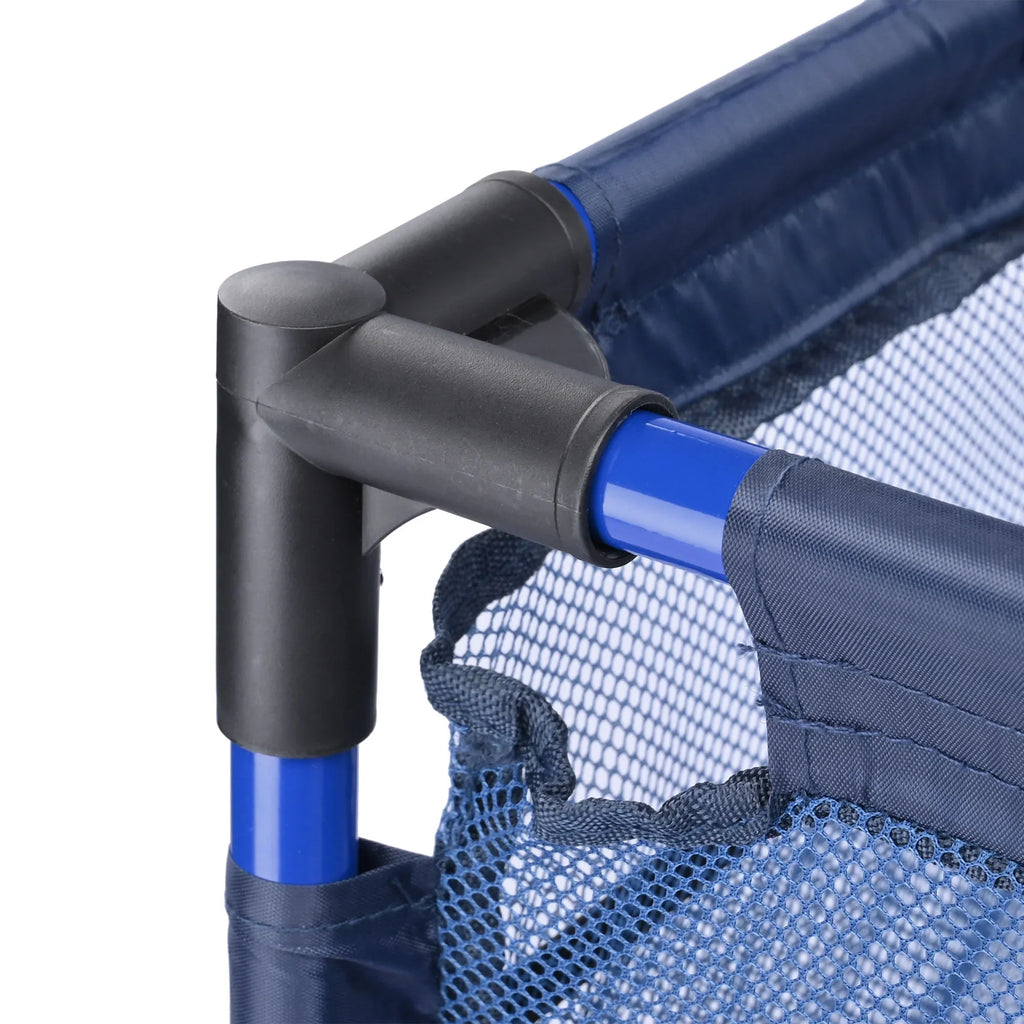 Pool Sizetorage Bin, Pool and Ball Sizetorage Organizer with Nylon Mesh Basket, for Pool Floats, Balls, Toys, Air Dry Quickly and Easily Roll The Sizetorage Bins To Your Home Garage(No shipping on weekends.)