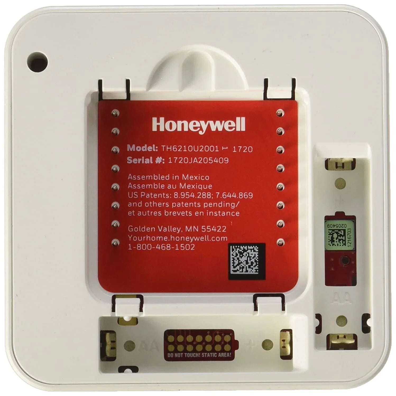 2-Pack Honeywell TH6210U2001/U T6 Pro Programmable Thermostat + LCD Cleaner