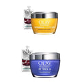 Olay Regenerist Vitamin C + Peptide 24 Brightening Face Moisturizer (1.7 Oz) And Retinol 24 Night Face Moisturizer (1.7 Oz) + 2 Travel Sizeize Whip Face Moisturizers