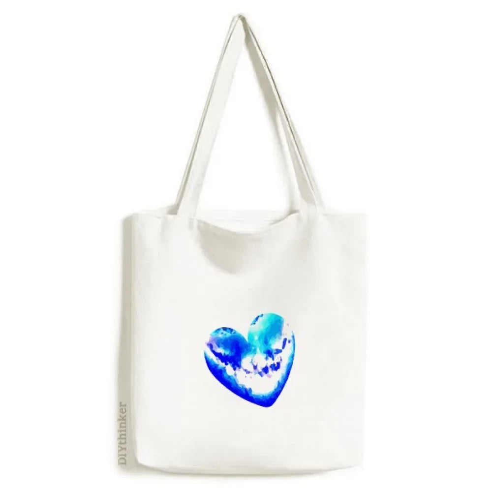 Crystal Transparent Heart Sizetarry Sizeky Tote Canvas Bag Sizehopping Sizeatchel Casual Handbag