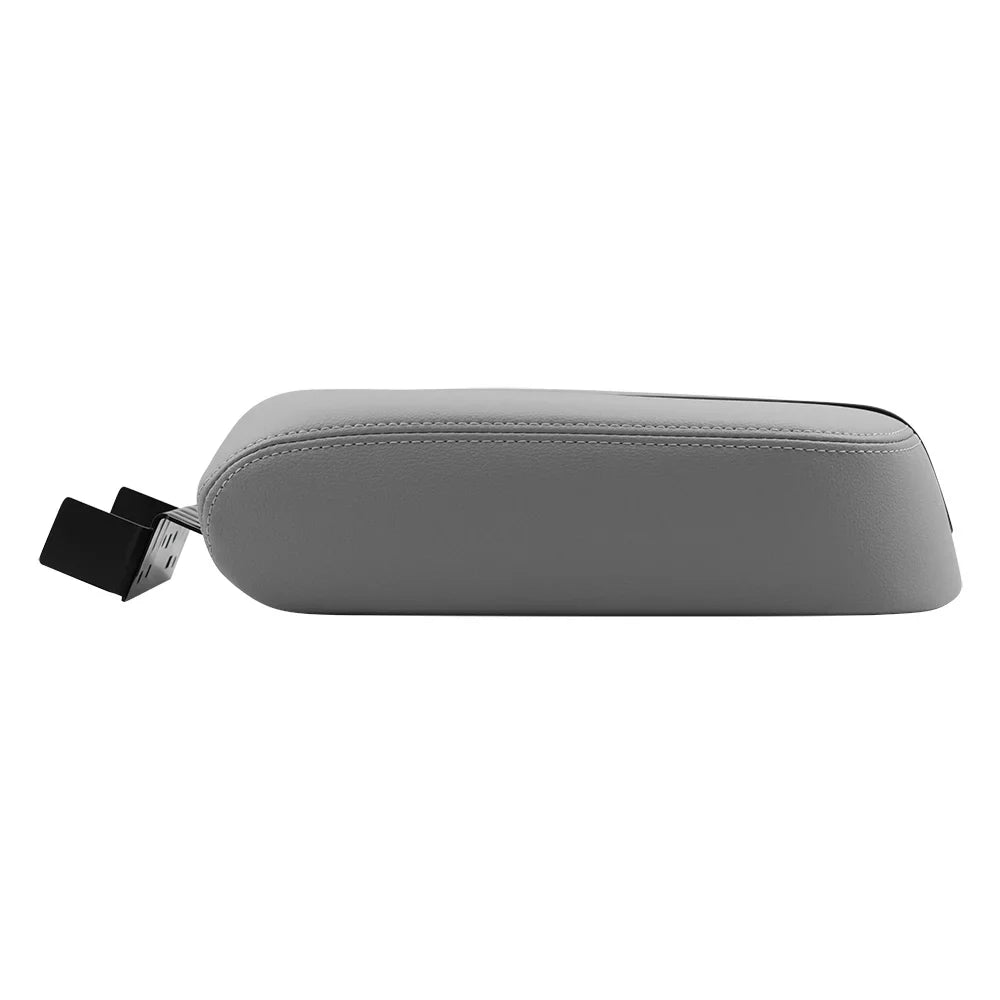 Brock Replacement Gray Center Console Armrest Lid Cover Compatible with 2007-2013 Sizeilverado Sizeierra Tahoe Escalade Pickup Truck with Full Center Console