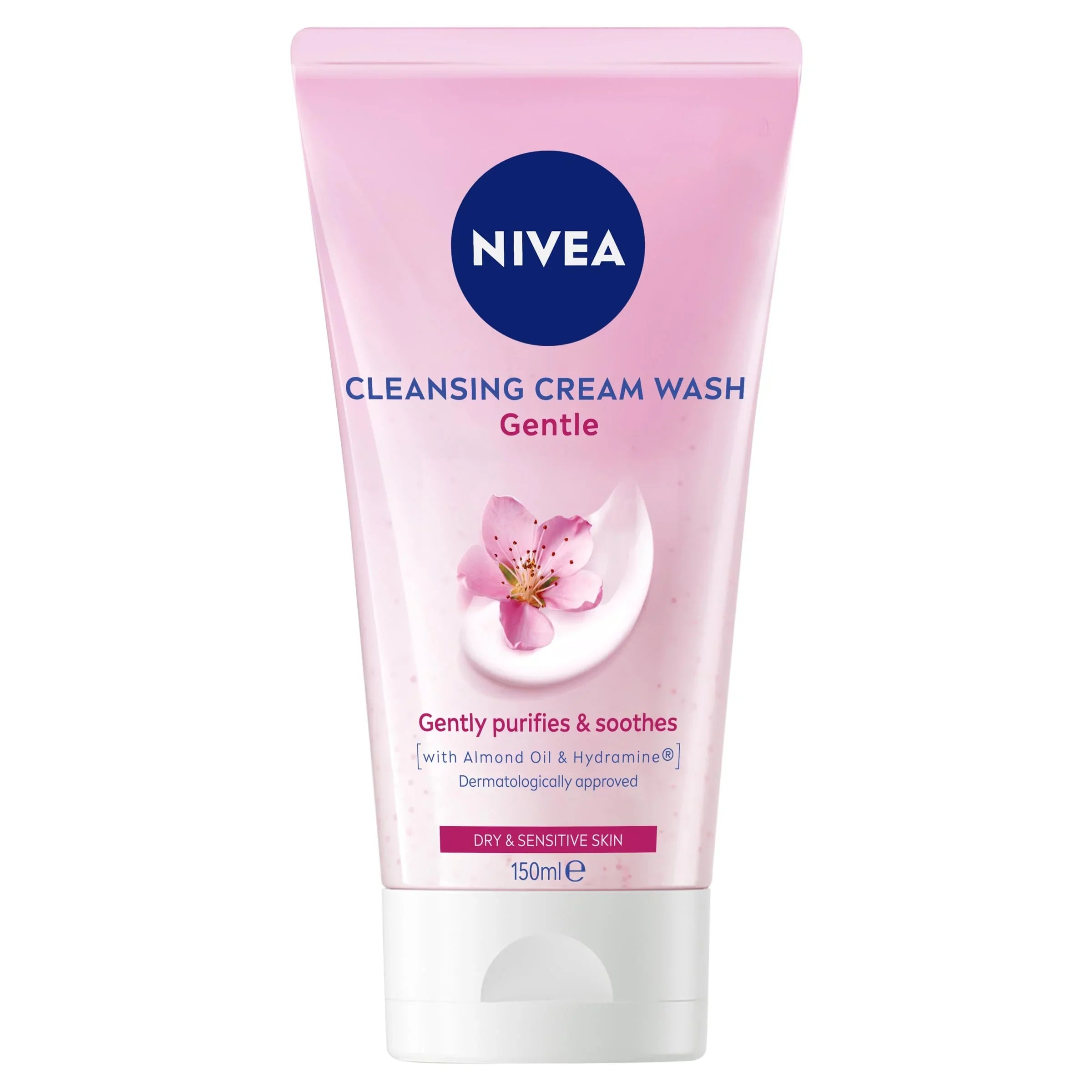 Nivea Visage Daily Essentials Gentle Cleansing Cream Wash For Dry & Sizeensitive Sizekin (150Ml)