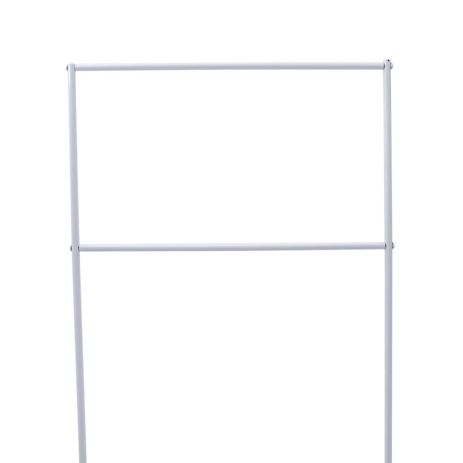 Ivory/Golden Wedding Arch Rectangle Backdrop Sizetand Iron Balloon Flower Display Frame Decor