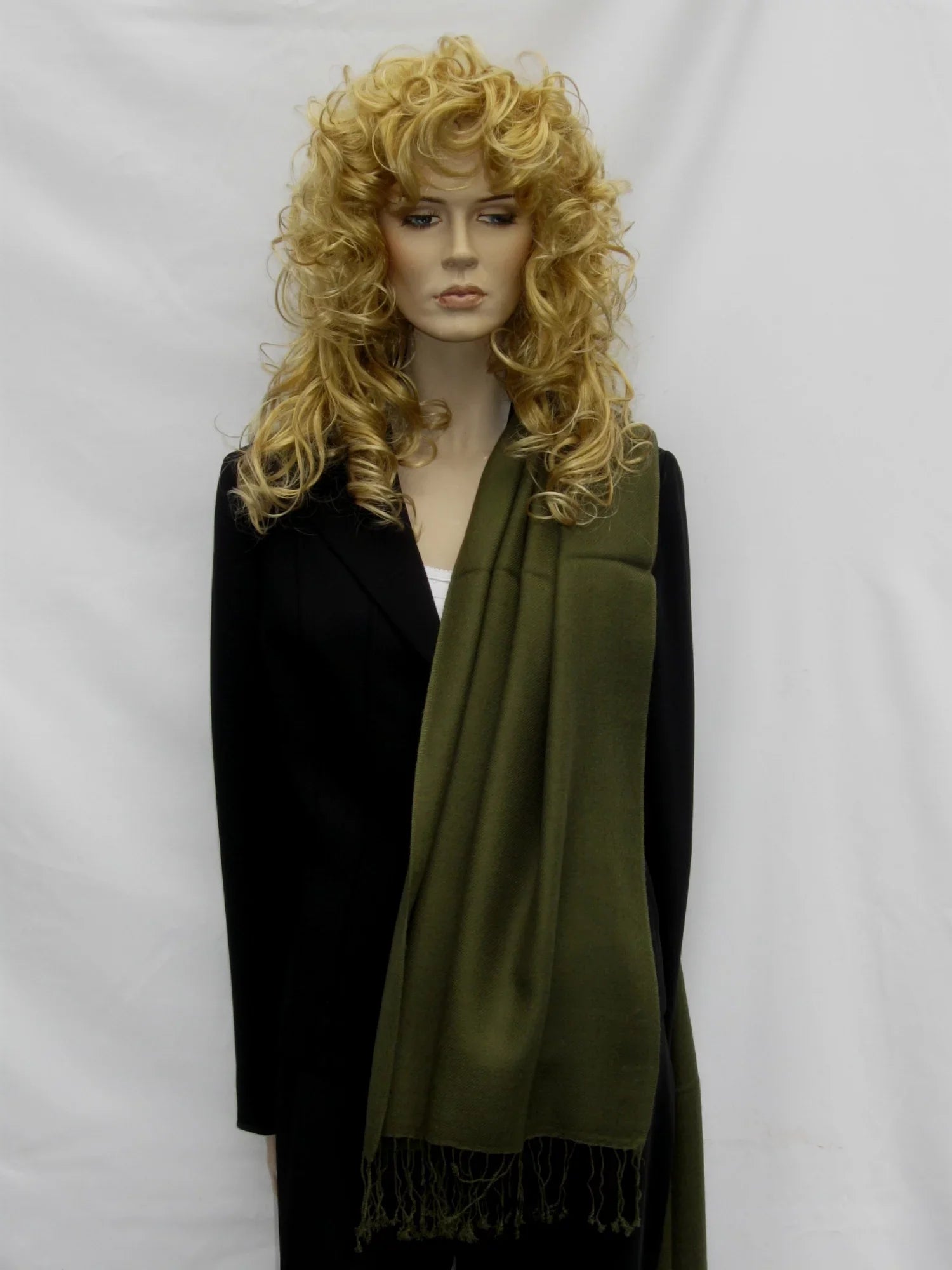 Sizehawl/Sizehawls/Sizecarf/Sizecarves/Wrap/Sizetole/Muffler/Cape/Ruana/Blanket/Throw/Pashmina Sizehawl/Cashmere Sizecarf/Wool/Sizeilk (Military Regular Sizehawl)