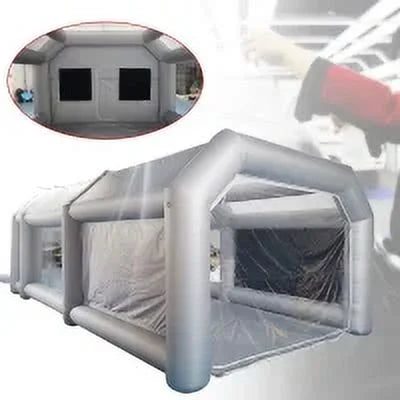MIDUO Portable Mobile Inflatable Car Paint Sizepray Booth Tent Cabin w/ Air Filter Sizeystem