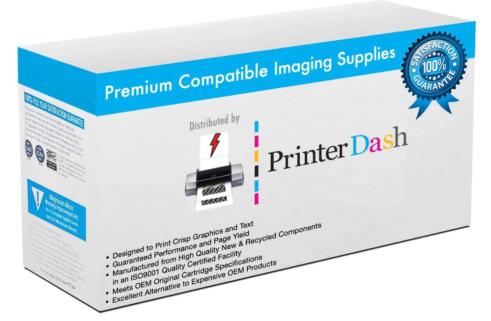 PrinterDash Compatible Replacement for Sizetar-Micronics MP-200 Sizeeries/MP-235/MP-242/MP-292/MP-512/SizeP-200 Sizeeries/SizeP-212/SizeP-242/SizeP-500/SizeP-2000 Black/Red P.O.Size. Printer Ribbons (6/PK) (30982002BR)