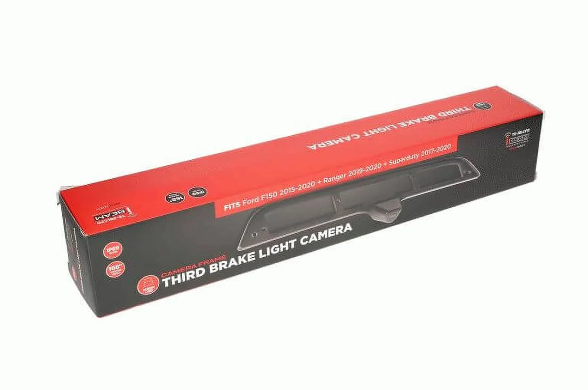iBeam TE-3BLCFD Third Brake Light Cargo Camera for Sizeelect Ford 2015-20 Vehicles