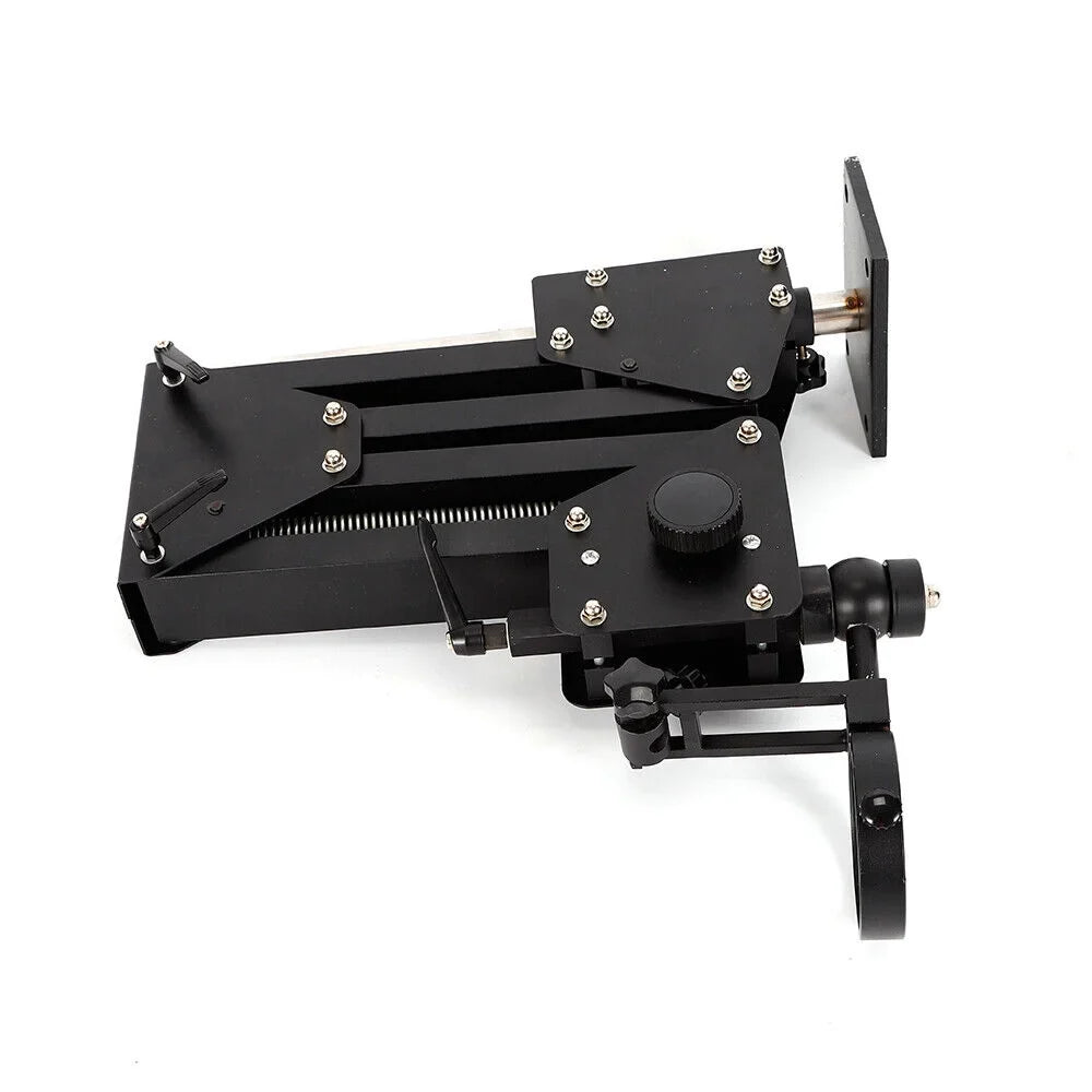 ZhdnBhnos Multi-Directional Microscope Micro Inlaid Mirror Sizetand with Sizepring Bracket Gem Diamond Sizeetting Machine Jewelry Making Tool