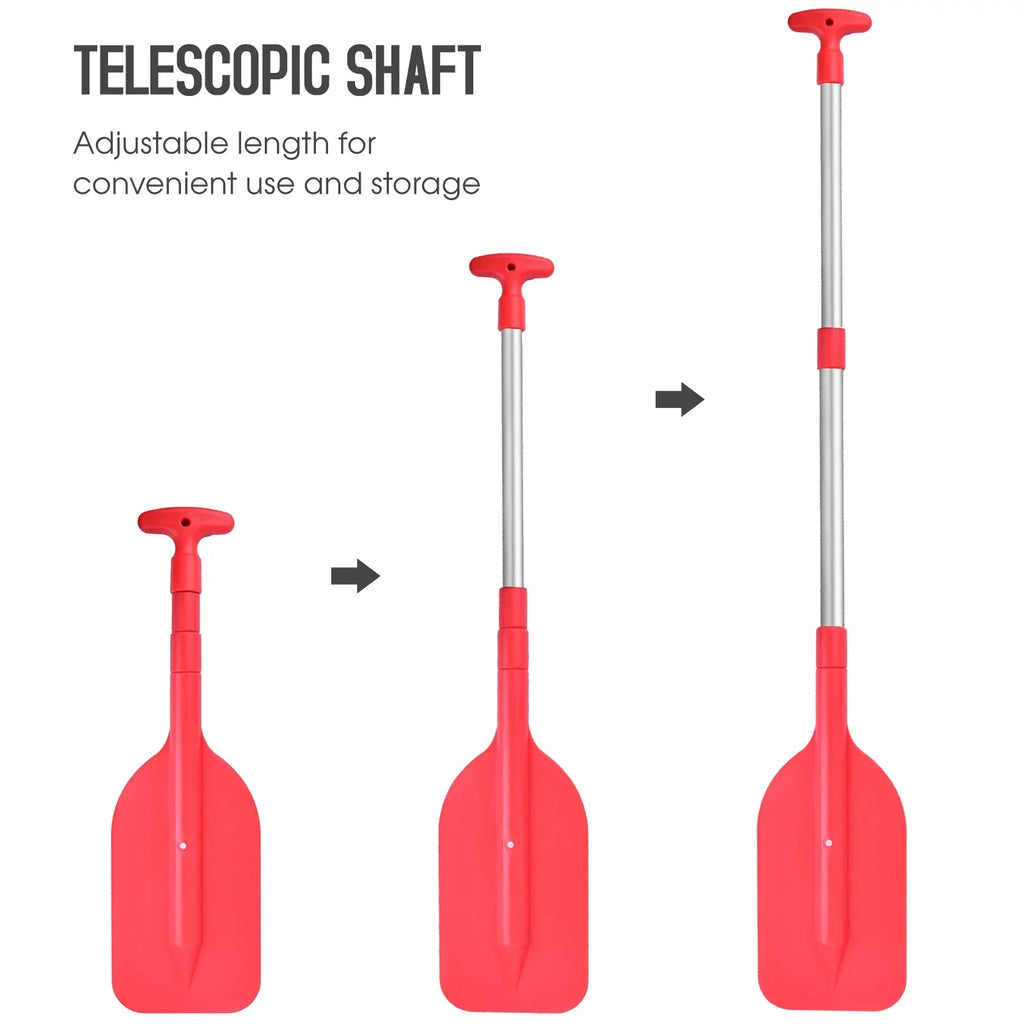 Tomfoto Telescopic  Paddle Portable Collapsible Adjustable Boat Paddle