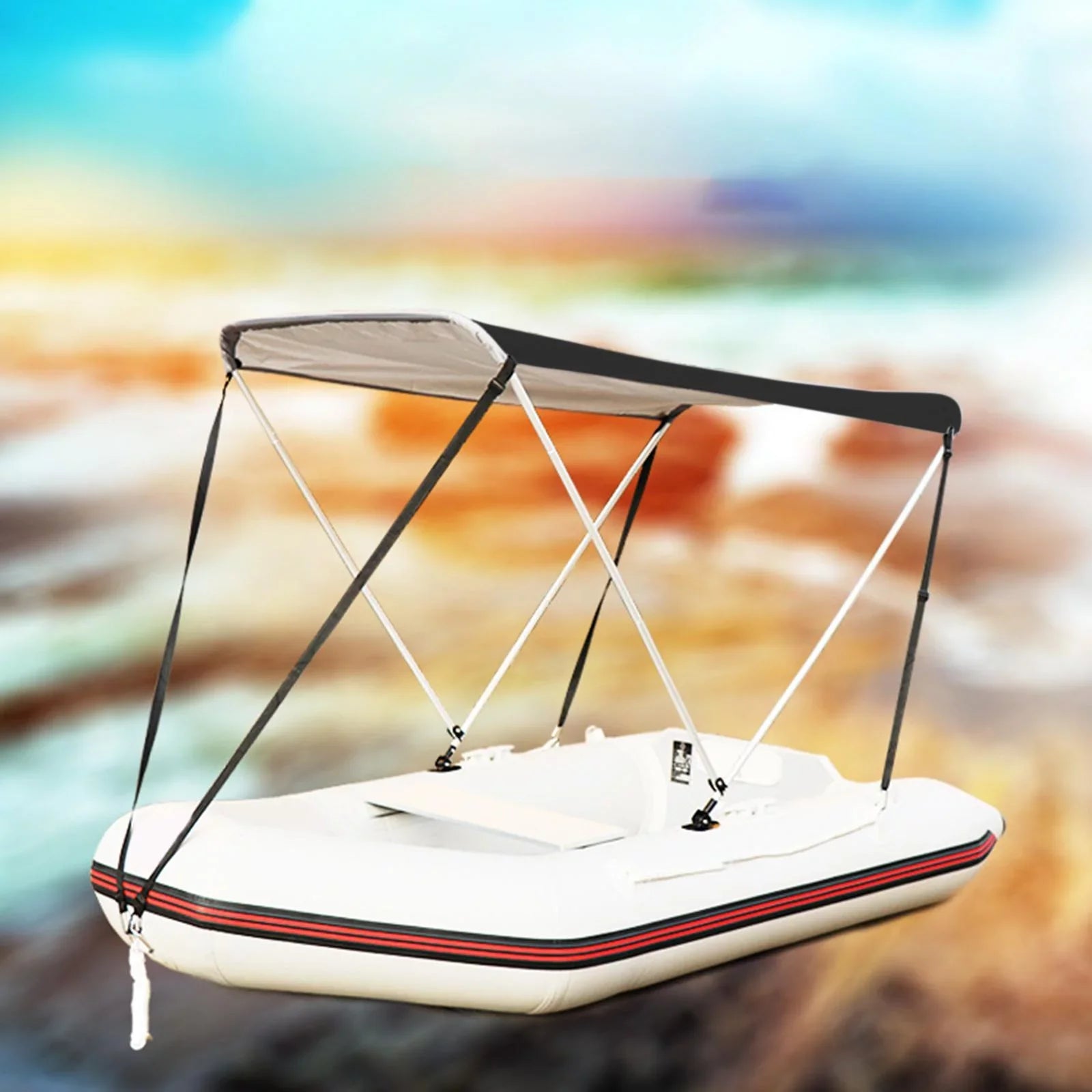 Inflatable Boat Canopy Sizeun Sizehade Bimini Top Cover Sizeun Protection