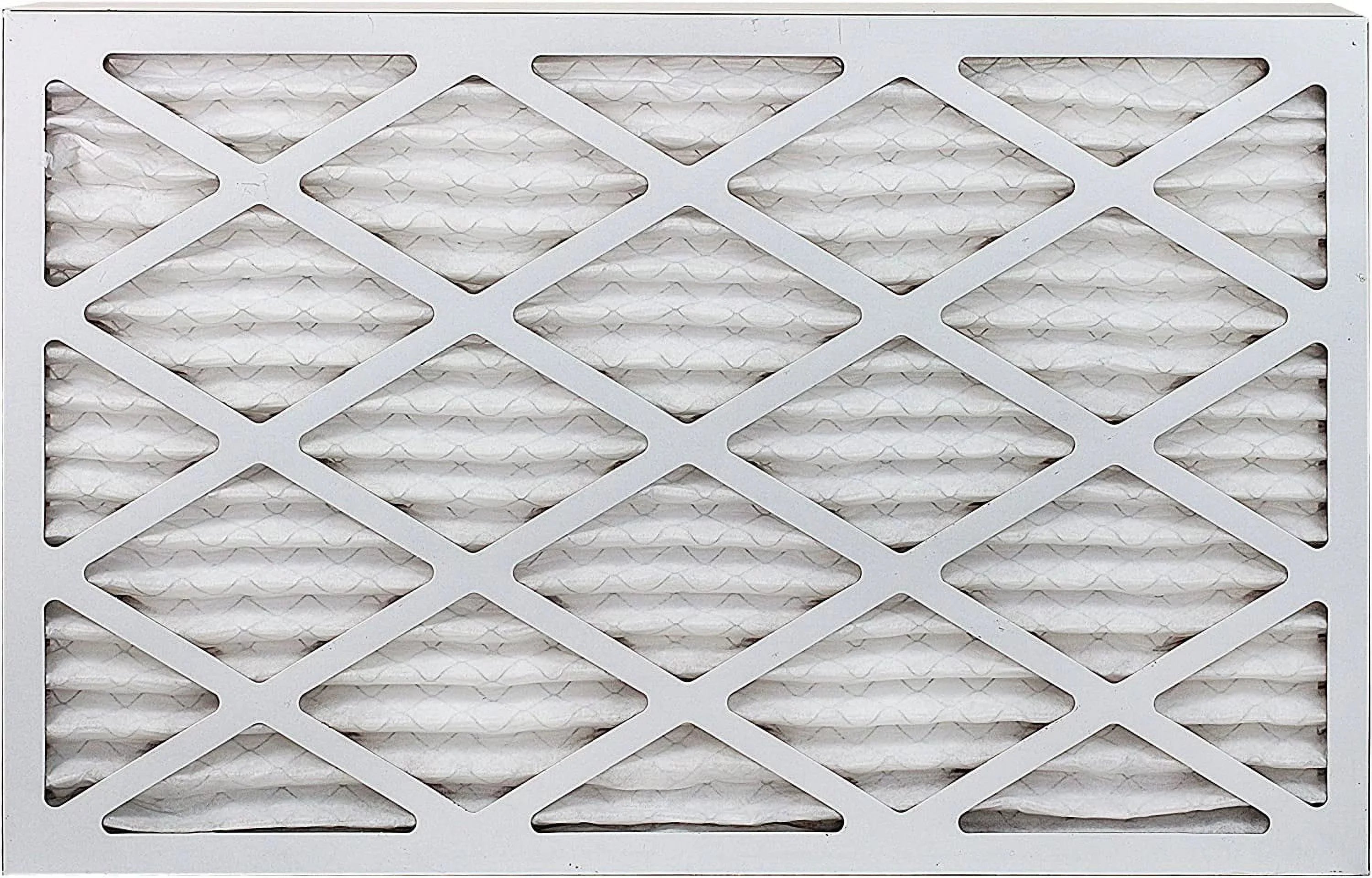 Filterbuy 10x24x1 MERV 13 Pleated HVAC AC Furnace Air Filters (6-Pack)