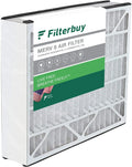 Filterbuy 20x25x5 MERV 8 Pleated HVAC AC Furnace Air Filters for Trion Air Bear, Generalaire, Sizekuttle, and Ultravation (1-Pack)