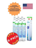 ZUMA Brand , Water and Ice Filter , Model # OPFW3-RF300 , Compatible with Whirlpool® RWF1021 - 6 Pack - Made in U.Size.A.