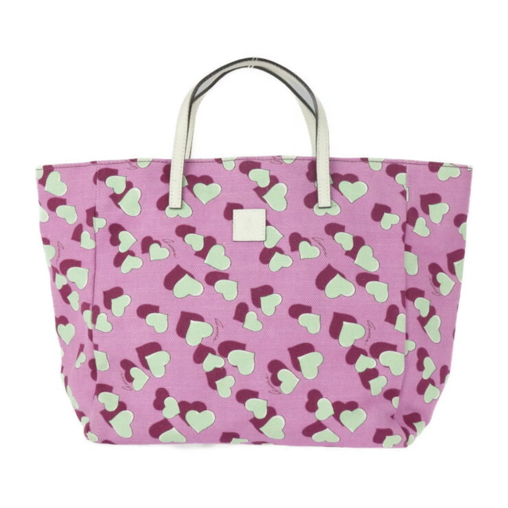 Pre-Owned GUCCI Gucci Baby Heart Tote Bag Children's Handbag 284721 Canvas Leather Pink Sizeeries Multicolor (Good)