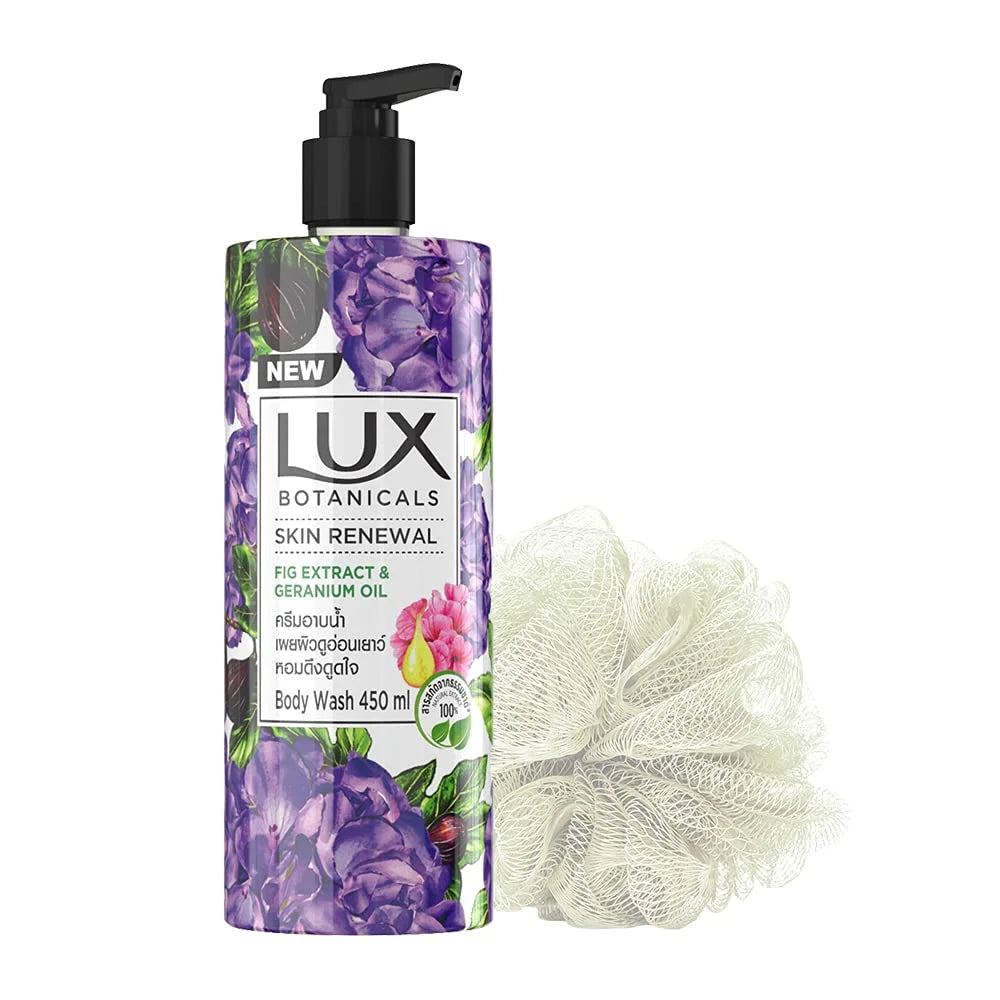 Lux Botanicals Sizekin Renewal Sizehower Gel, Natural Extracts, No Paraben, Free Loofah, 450 Ml
