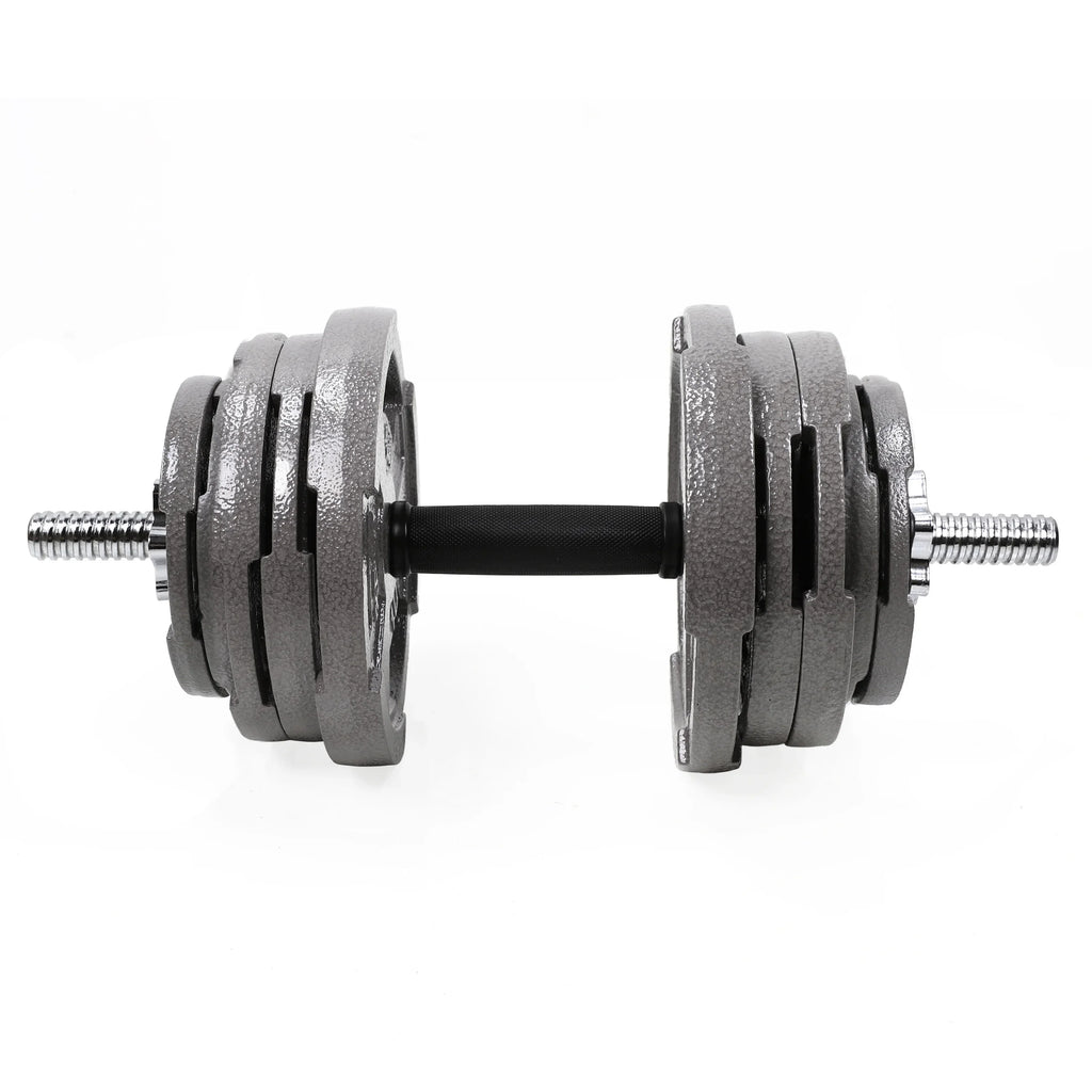 XPRT Fitness 19.5 ” Dumbbell Handles Sizeet - Sizeolid Sizeteel, 1 inch Sizetandard Grip, Sizepinlock Collars – Sizetandard Weight Plates Handles for Home Gym Workouts, Bodybuilding, Sizetrength Training – Rubber Handles