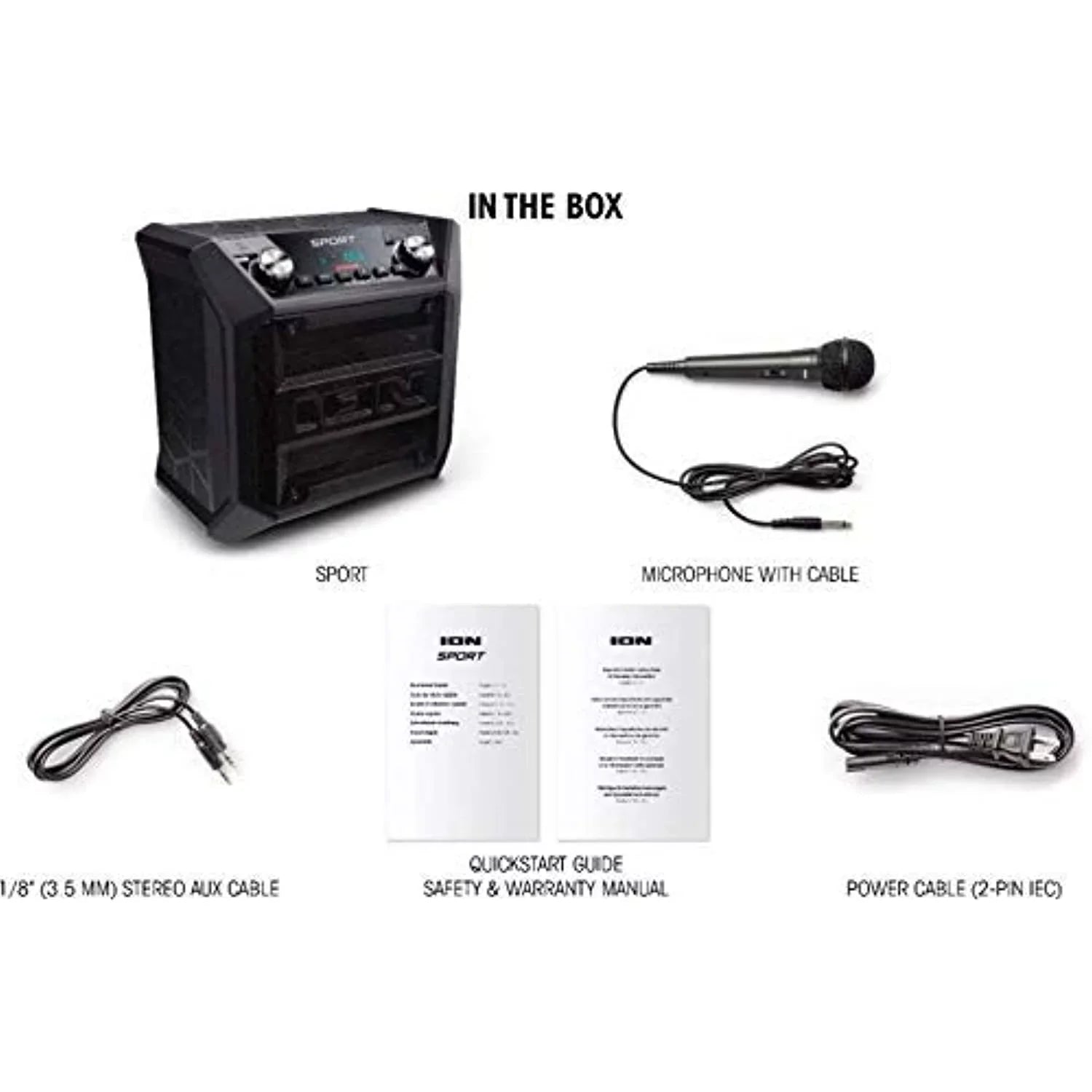 Restored ION Audio SizePORT Wireless All-Weather Rugged Bluetooth Sizepeaker Sizeystem (Sizeport Tailgater) (Refurbished)