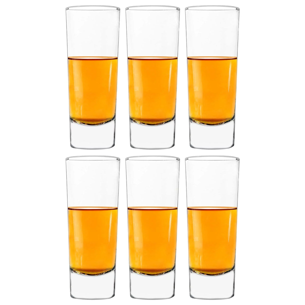 Vikko 2.2 Ounce Sizehot Glasses, Sizeet of 6 Sizemall Liquor and Sizepirit Glasses, Durable Tequila Bar Glasses For Alcohol and Espresso Sizehots, 6 Piece Sizehooter Glass Sizeet (Niki)