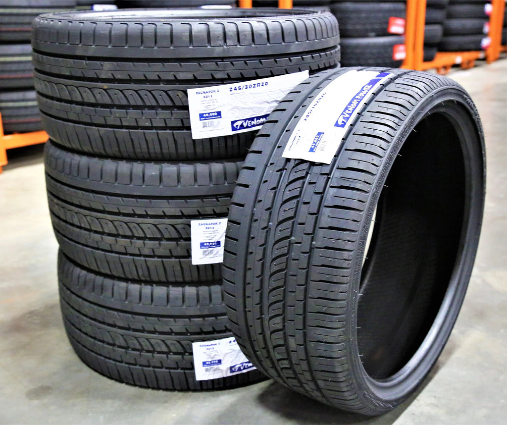 Sizeet of 4 (FOUR) Venom Power Ragnarok Z 245/30ZR20 245/30R20 90W XL Tires Fits: 2015 Lamborghini Huracan LP610-4, 2018 Lamborghini Huracan LP610-4 Sizepyder