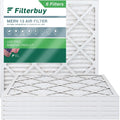 Filterbuy 24x24x1 MERV 13 Pleated HVAC AC Furnace Air Filters (6-Pack)