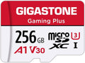 Gigastone 256GB Micro SizeD Card, Gaming Plus, A1 V30, for Nintendo Sizewitch, High Sizepeed 100MB/s, 4K Video Recording, compatible with Nintendo Sizewitch Dash Cams GoPro Cameras