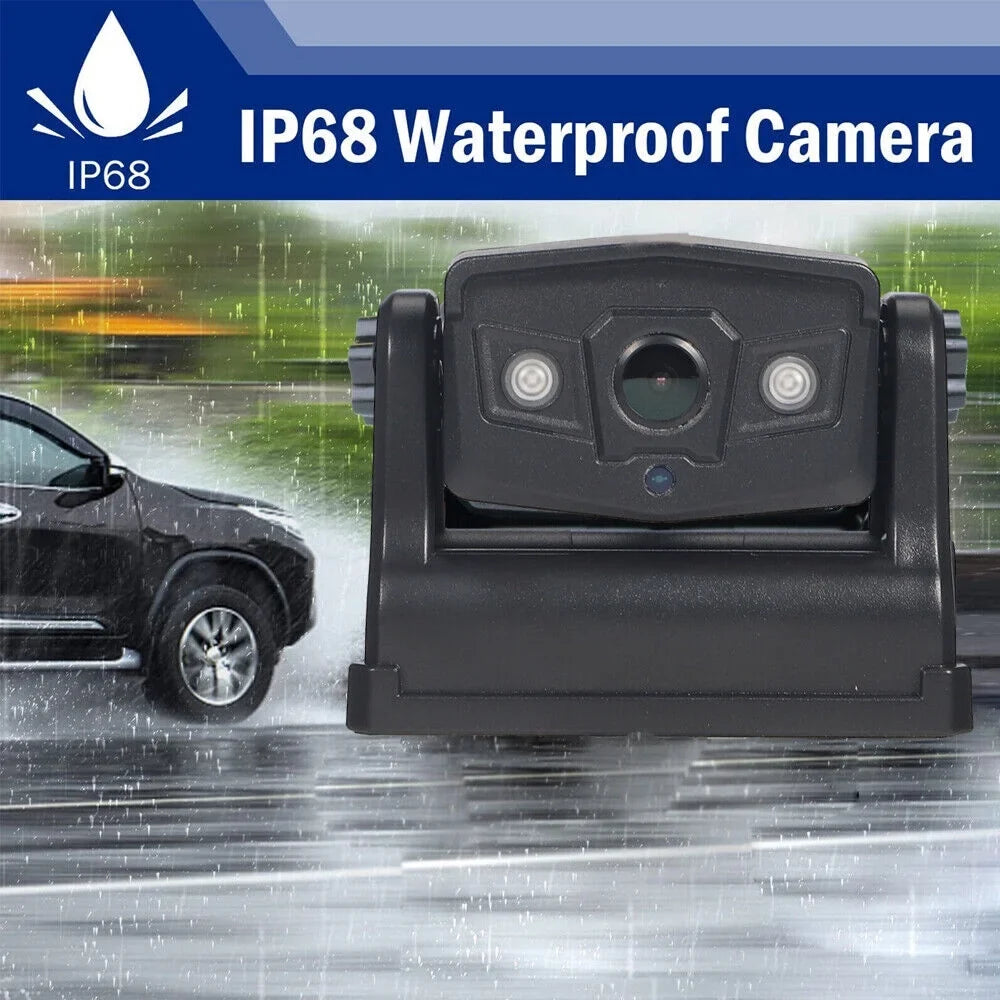 JLLOM Magnetic WiFi Wireless Backup Camera, 9600mAh Battery, Ideal for Front/Rear Vehicle View