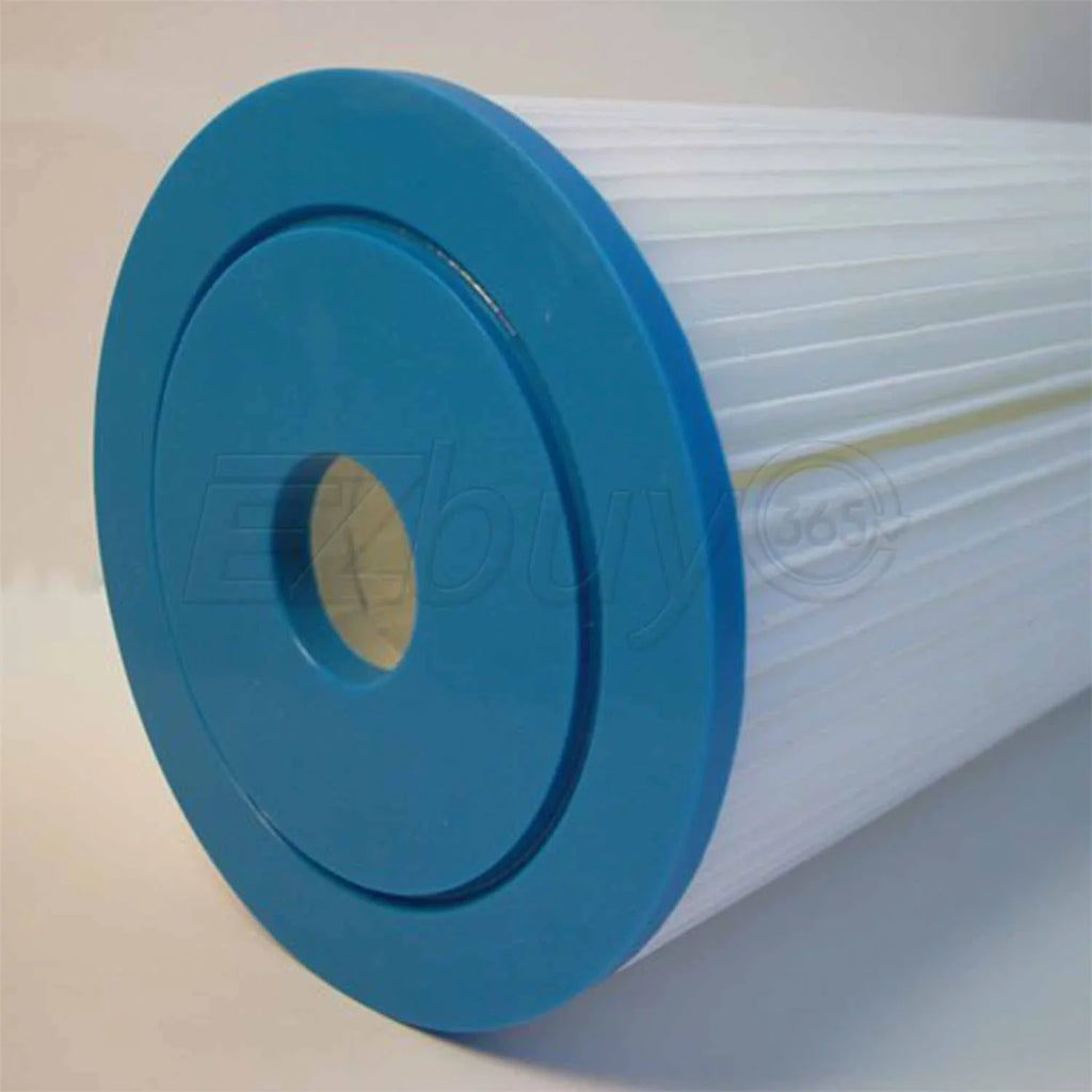 Big Blue Pleated Washable & Reusable Sizeediment Filter 5 Micron Amplified Sizeurface Area, Removes Sizeand, Dirt, Sizeilt, Rust, Extended Filter Life for 10" Big Blue Housing by Ronaqua (Sizeet of 6)