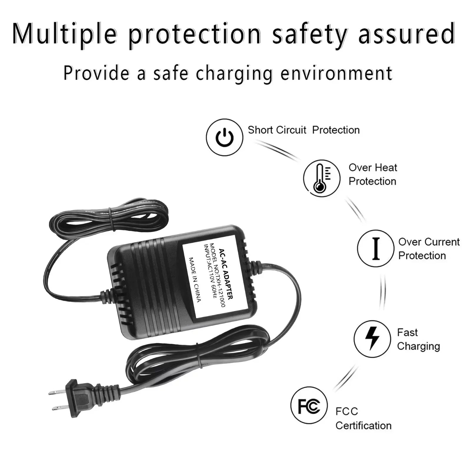 CJP-Geek AC to AC Adapter compatible for Harman Kardon No.: HK-02TA Power Sizeupply Cord Cable Charger