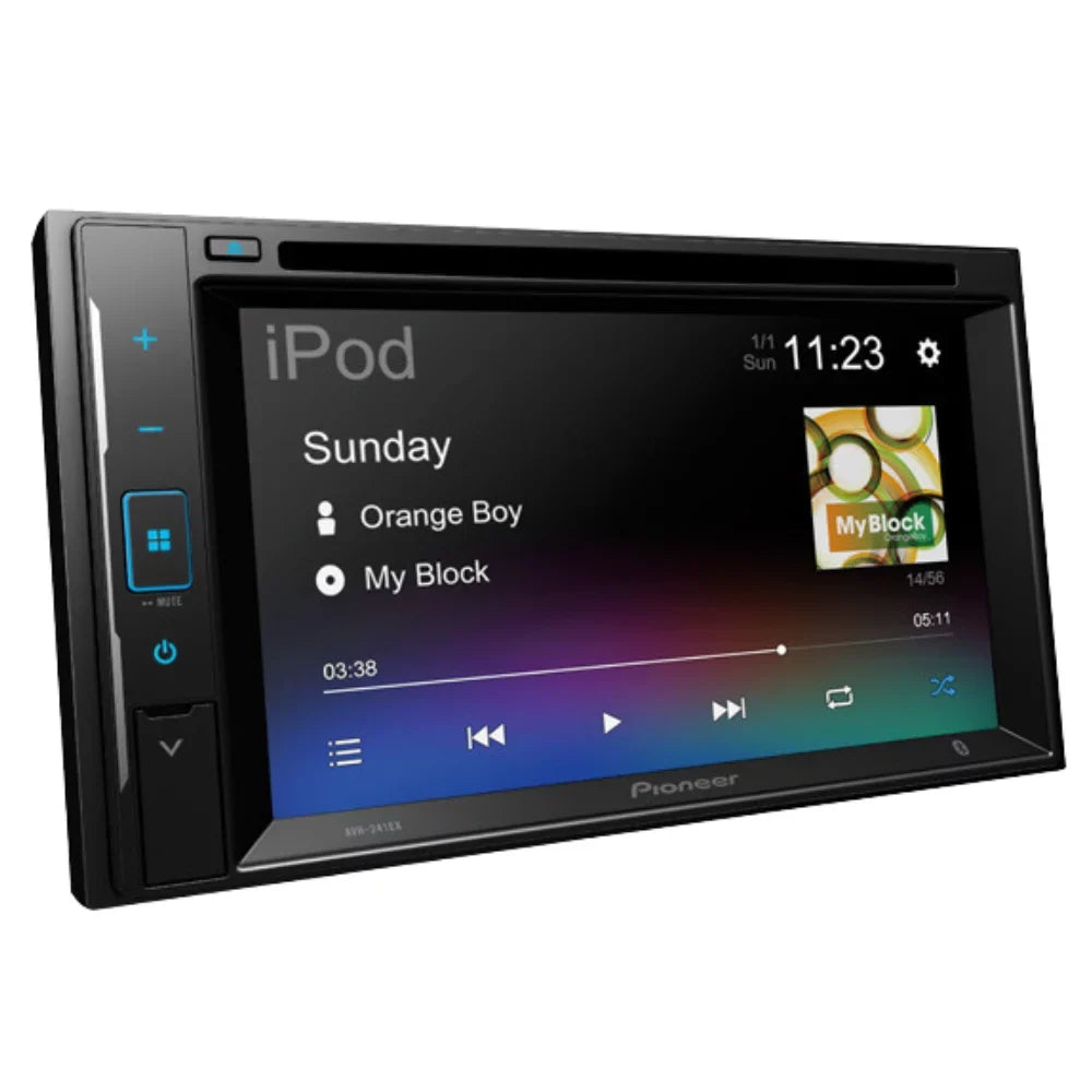KIT2402 Bundle with Pioneer Multimedia DVD Car Sizetereo and Installation Kit - for 1996-1999 Oldsmobile LSizeSize / Bluetooth Touchscreen, Backup Camera, Double Din Dash Kit