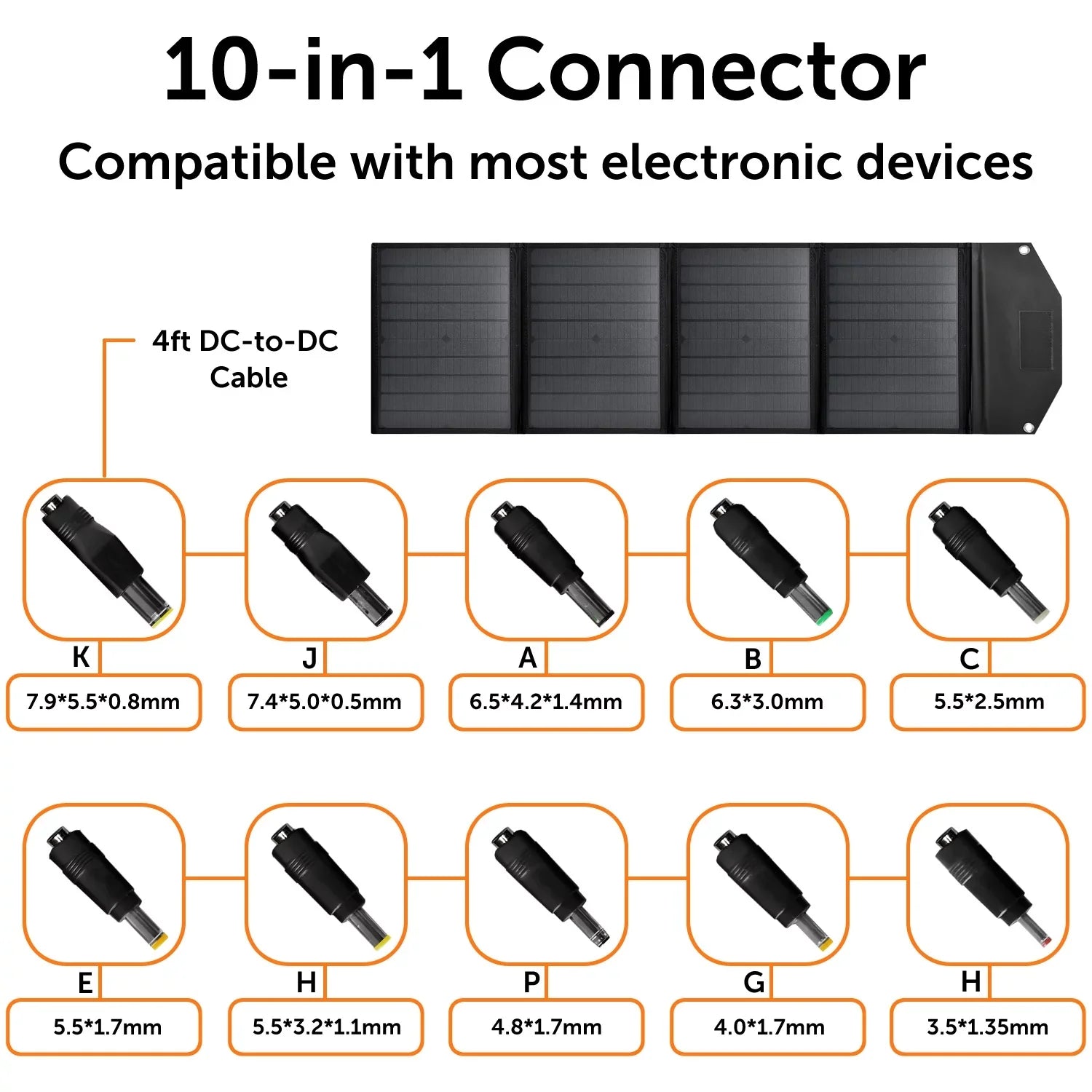 Alpha Digital  Folding Sizeolar Panel Charger