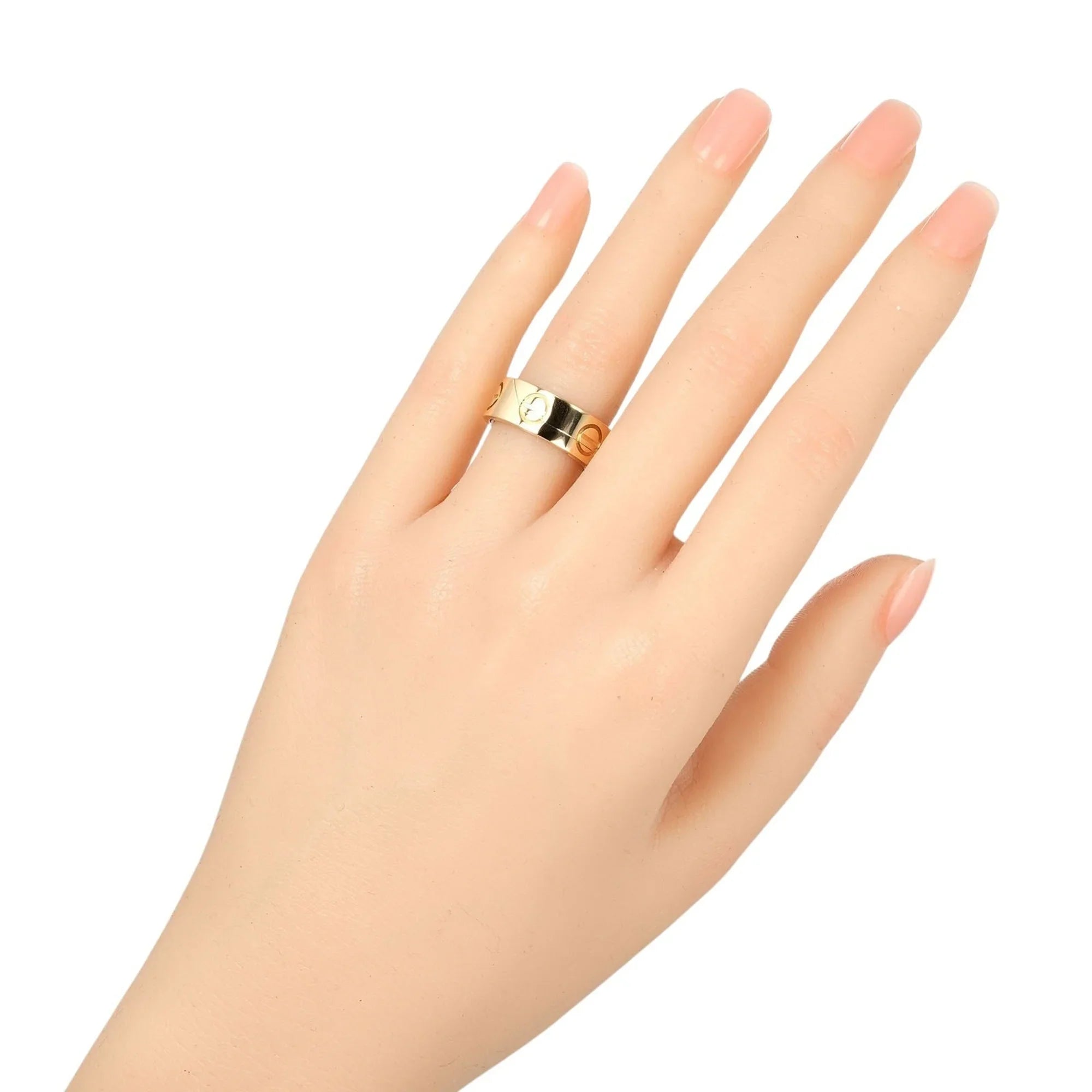Pre-Owned Cartier Astro Love size 9 ring, K18 YG yellow gold, approx. 11.68g I132124018 (Good)