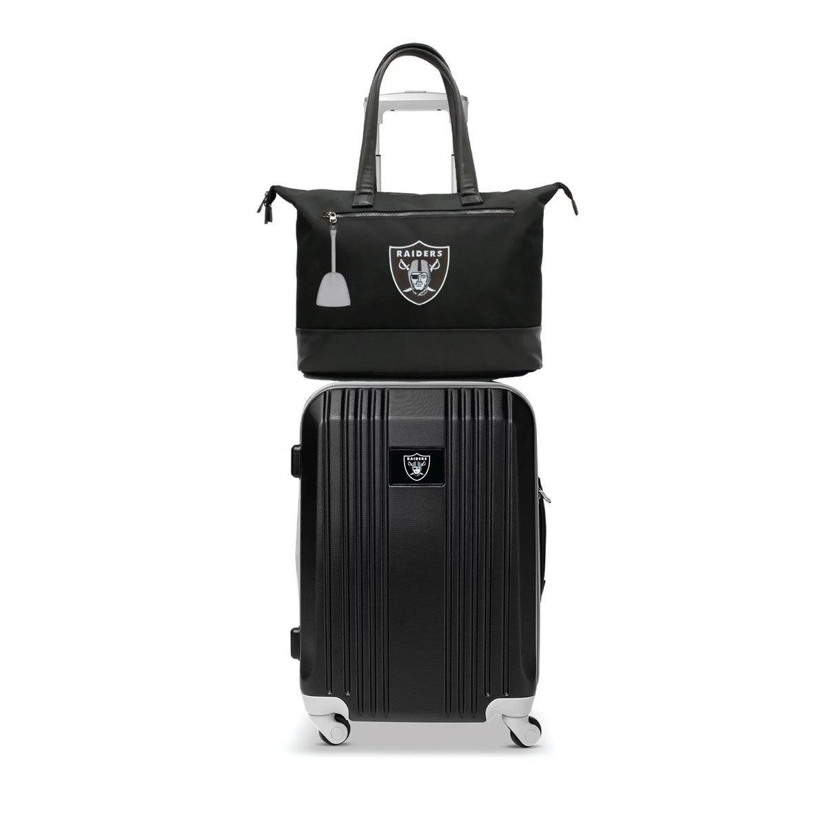 MOJO Las Vegas Raiders Premium Laptop Tote Bag and Luggage Sizeet