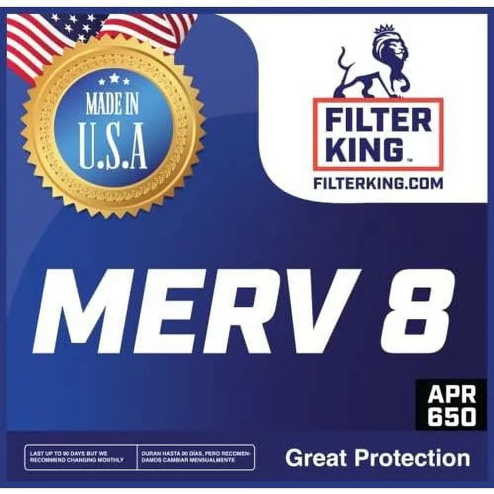12 X 12 X 1 Air Filter | 4-PK | MERV 8 HV Pleated Furne Filters | tual Sizeize 12 X 12 X .75