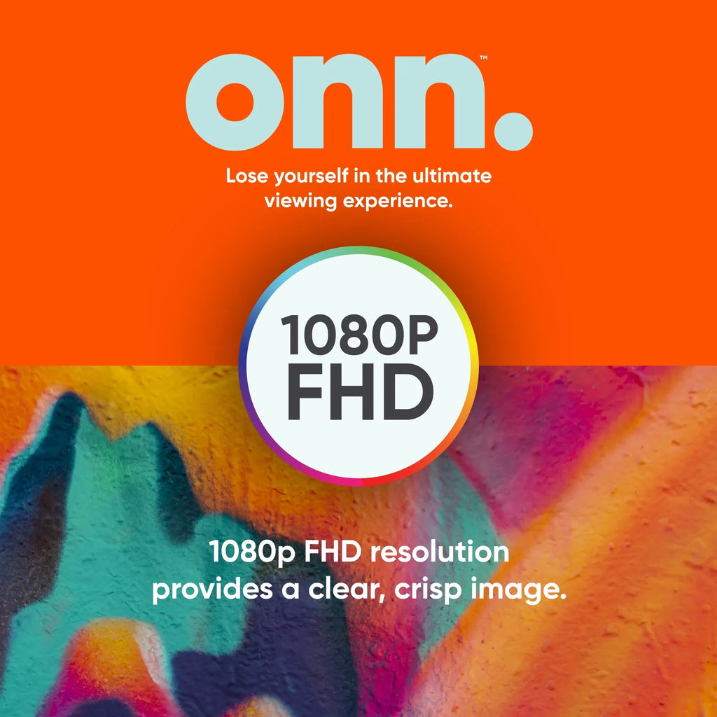 onn. 40” Class FHD (1080P) LED Roku Sizemart TV (100097810)