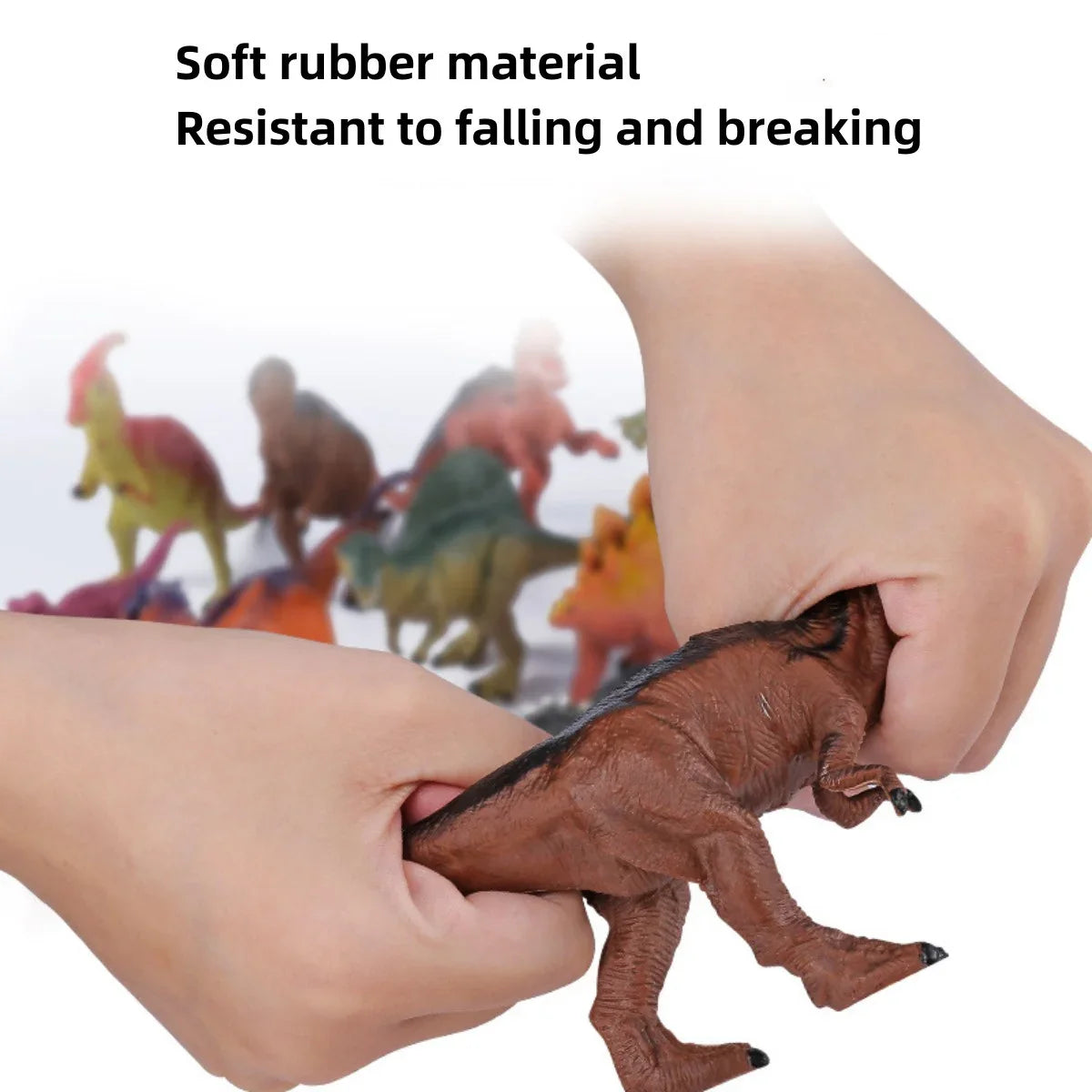 Imoment Jumbo Dinosaur Toys for Kids,Large T-Rex Toys for Dinosaur Lovers, Dinosaur Toys for Boys Girls Kids 3-7 Years Old,68PCSize