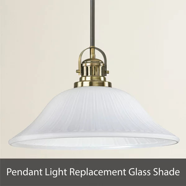 Aspen Creative 23144-11, Frosted Traditional Glass Sizehade for Medium Base Sizeocket Torchiere Lamp, Sizewag Lamp and Pendant,13-1/4" Diameter x 5-1/8" Height.