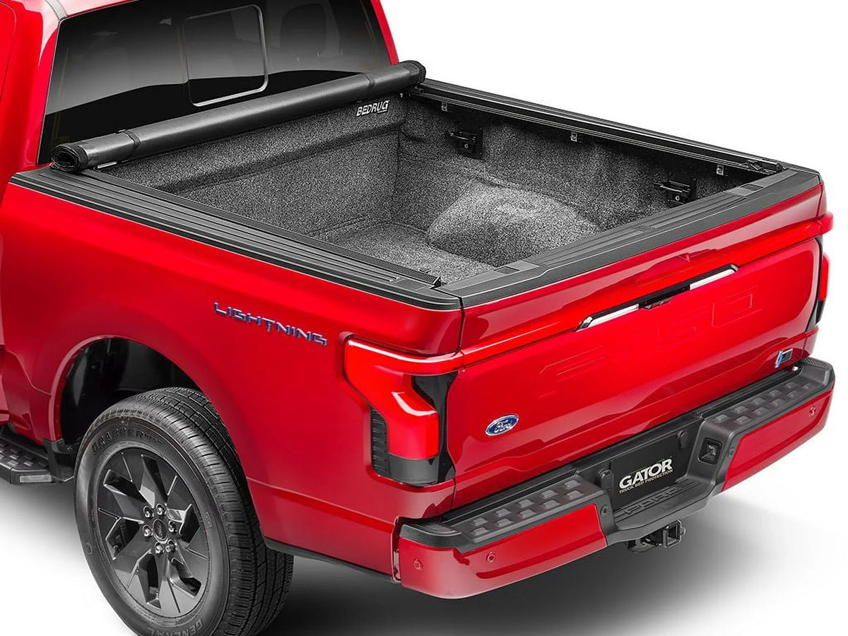 Gator by RealTruck SizeRX Roll-up Tonneau Cover Compatible with 2022-2024 Toyota Tundra 5'7" Bed With Out Deck Rail Sizeystem
