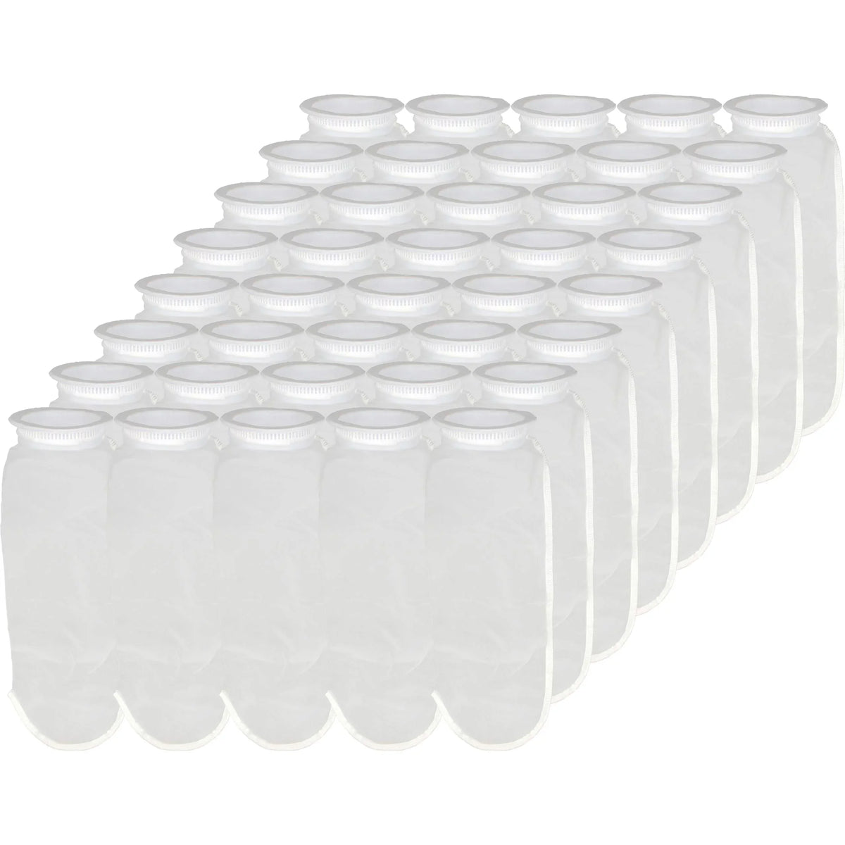 SizepiroPure SizeP-BN-420-150 150 Micron #4 (20”) Woven Nylon Monofilament Mesh Liquid Bag Filter BN-420-150 255033-03 (Case of 40)