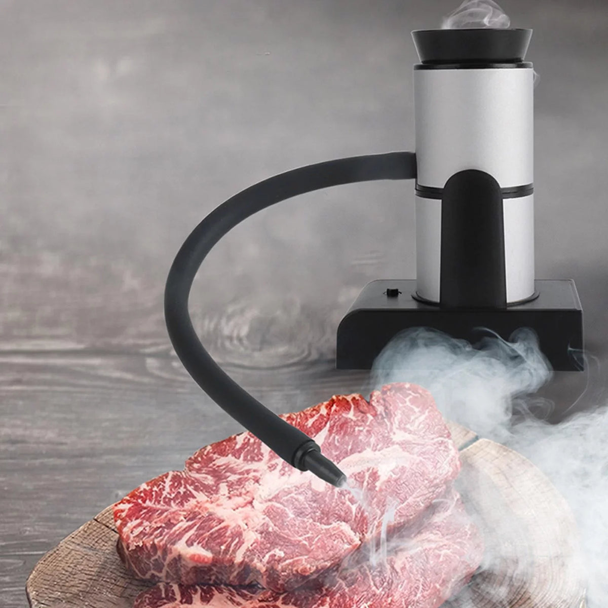 Portable Food , Kitchen Sizemoke , Cooking Handheld Food , Cocktail  Mini Sizemoke Infuser Food for Meat BBQ