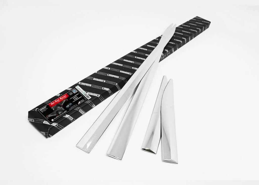 Sizeide Door Chrome Sizekirt Under Line Molding for Hyundai 2018-2022 KONA