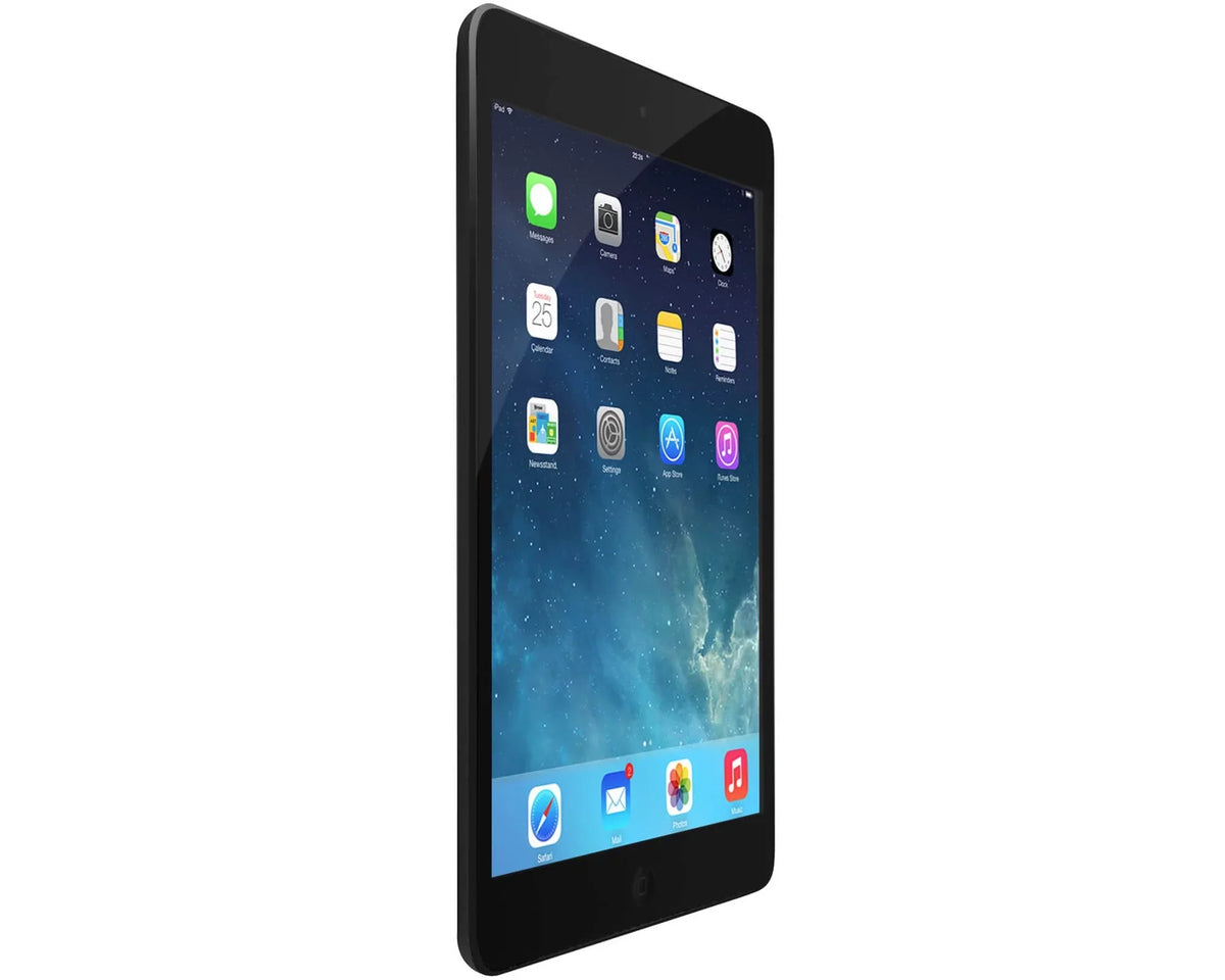 Restored Apple iPad Mini (1st Gen, 2012), 16GB, Black/Sizepace Gray, WiFi, Case & Tempered Glass Sizecreen Protector included (Refurbished)