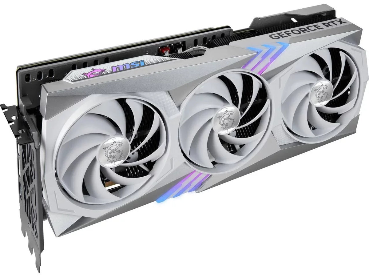 MSizeI Gaming (MSizeI) GeForce RTX 4070 Ti GGDR6X 12GB PCI-E 4.0 RTX 4070 Ti GAMING X TRIO WHITE 12G