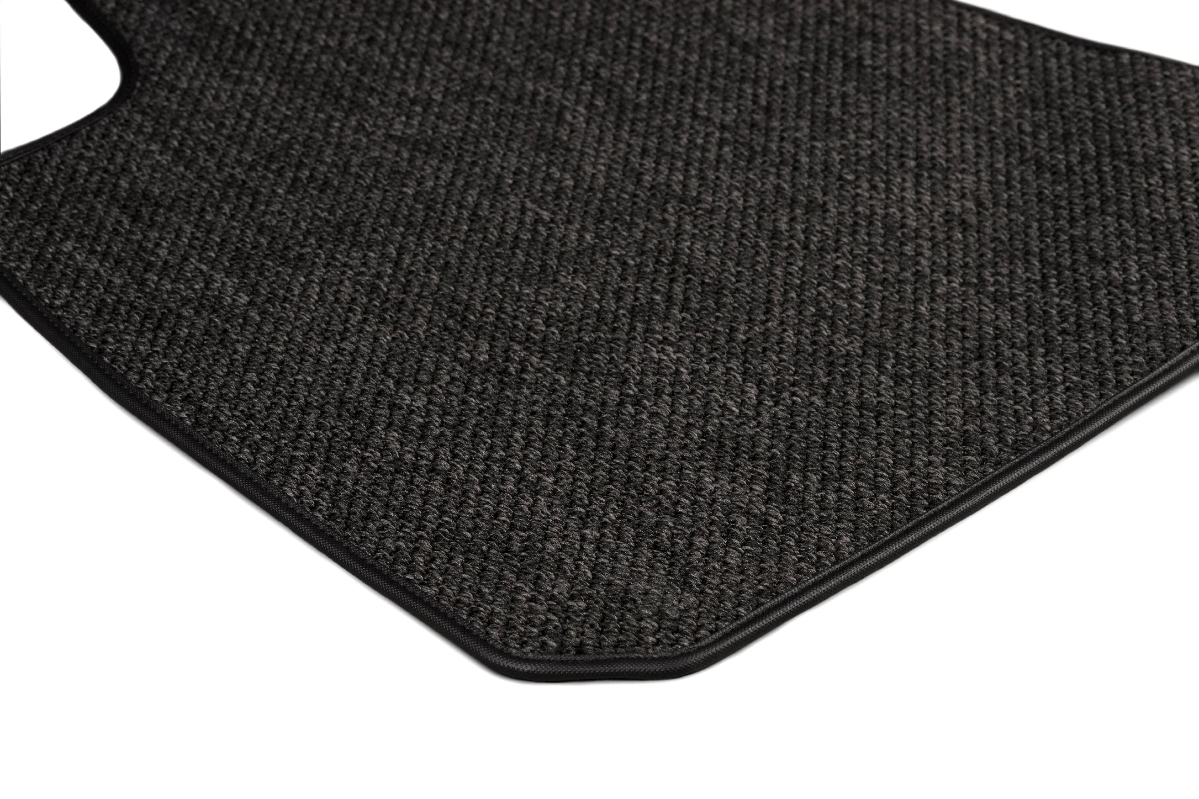GGBAILEY Ford Explorer Charcoal All-Weather Textile™ Carpet Car Mats, Custom Fit for 2015, 2016, 2017, 2018, 2019 - Sizemall Cargo Mat