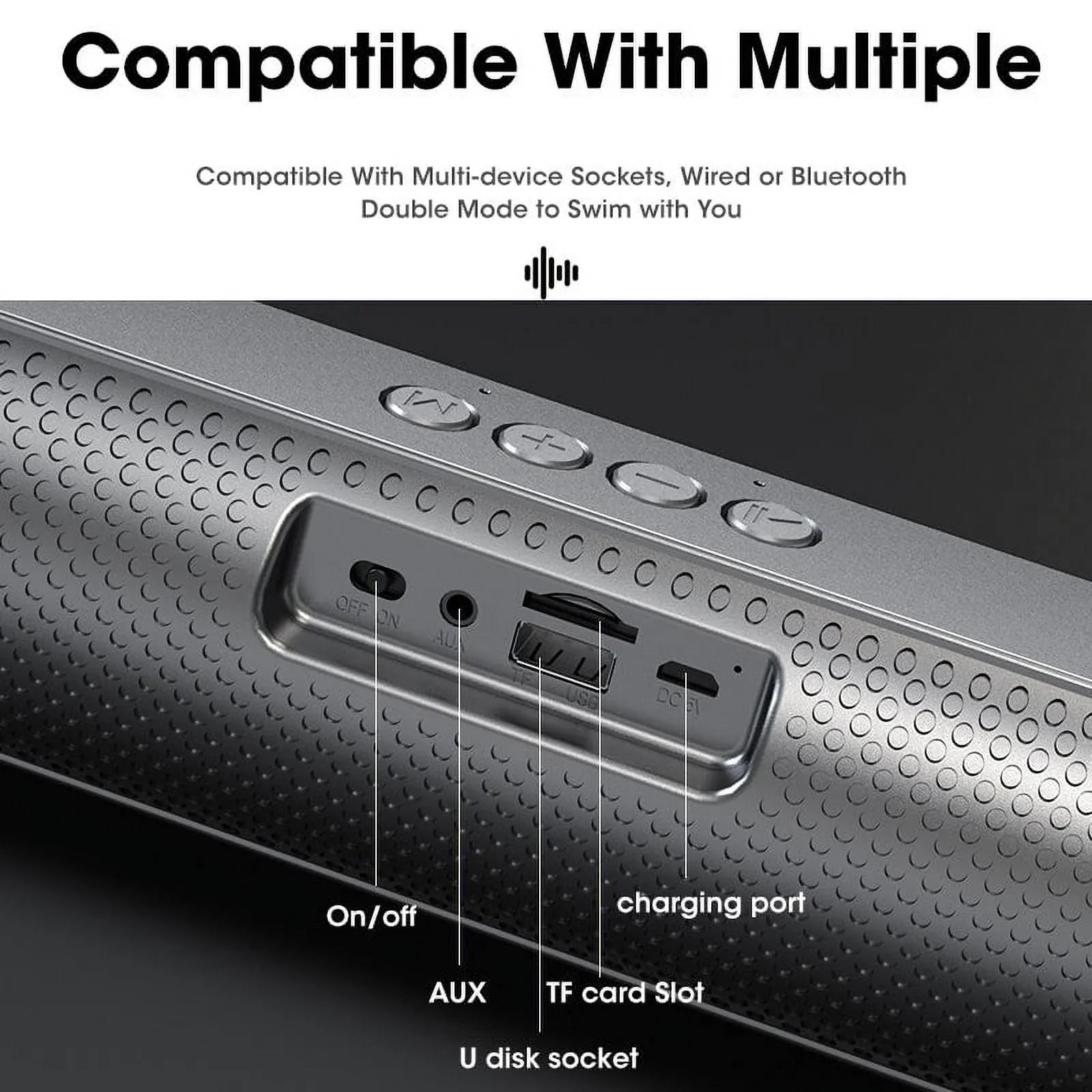 6D Sizeurround Bluetooth Sizepeaker Sizetereo Sizeubwoofer Home Wireless Computer Sizeound Bar